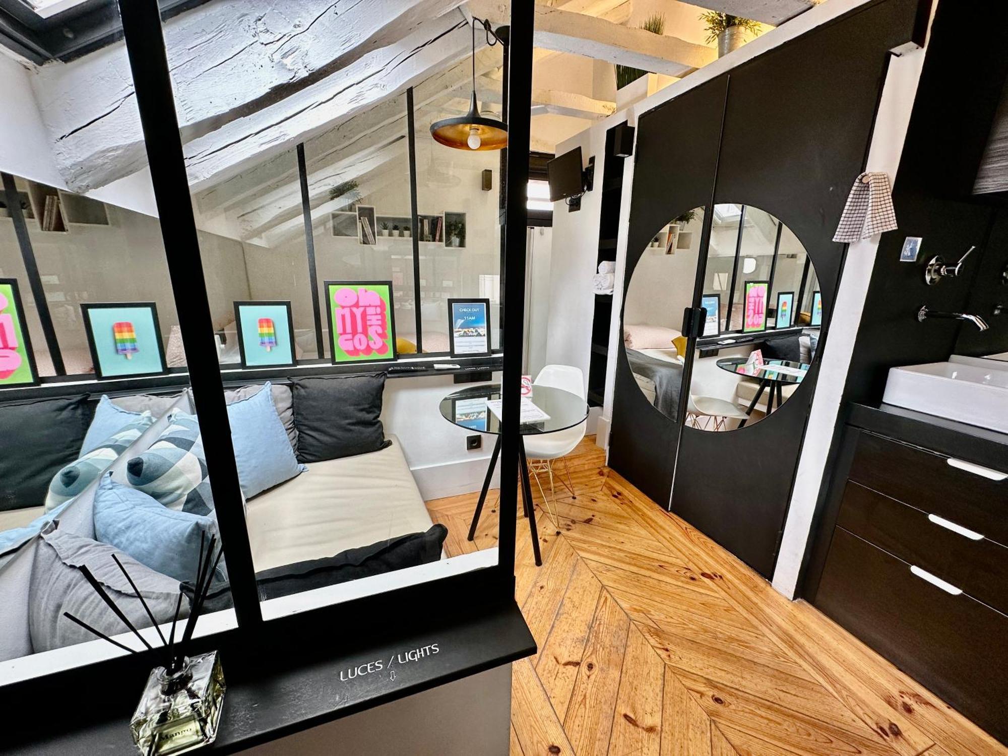 Acogedor Estudio Chueca Madrid Bagian luar foto
